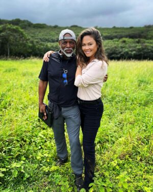 Vanessa Lachey Instagram - I have immense respect for Mr LeVar Burton and what he has done to further representation in television. From his groundbreaking beginnings until today, he has continued to raise the bar by diversifying his craft and doing it all while never compromising! He has risen to every occasion while earning the respect of his many colleagues along the way. I’ve had the pleasure of working with him on multiple episodes of NCIS: Hawai’i (this one is super special!) and to say he has shown and taught me a lot is an understatement. I can go on and on, but what I will say is…..always open your eyes and hearts. Take in all the incredible amazing people around you and recognize how beautiful diversity is, both in life and in entertainment. And always… ALWAYS look up to find the rainbows! 😘🌈 #BlackHistoryMonth