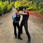 Vanessa Lachey Instagram - Jane & Jesse! Instagram “in a field” vs. going out “into the field”! Don’t miss tonight’s NEW NCIS: Hawai’i episode! @tengstagram is back directing and he brought the heat! 🔥