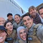 Vanessa Lachey Instagram - T-minus ONE WEEK until the biggest NCIS event in history!!! Jan 9th on @cbstv starts at 8pm (3 hours!) NCIS NCIS:Hawai’i NCIS:LA = Triple Crossover! I promise we are more serious and tactical than these photos! 😜