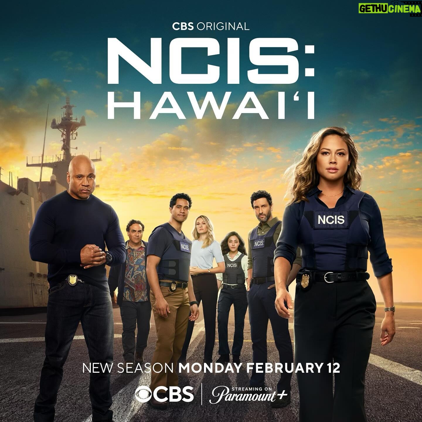 Vanessa Lachey Instagram - New Year. New Season. New Team! Let’s GOOO!!! 🤙🏽 NCIS: Hawai’i Season 3! @ncisverse
