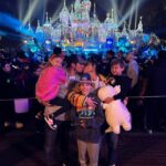 Vanessa Lachey Instagram - Happy New Year at the happiest place on earth! @disneyland we Love You!!! 2024… we’re ready for YOU! 💋💫 (this is the first New Year we all 5 rang in together. 🥰 All three kids (and parents) made it to midnight! Haha!