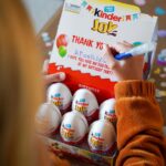 Vanessa Lachey Instagram - We had a little celebration for the birthday girl and @kinderus birthday packs made party prep fun and easy. Each Kinder Joy egg has both a toy AND a treat making it the perfect party favor. There are also 100 different toys! Link in bio to get yours ❤ #ad #KinderJoy