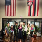 Vanessa Lachey Instagram - Season 3… a magical number. Day 1 of filming & our blessing on a day of transformation, in the season of light. WE ARE READY! NCIS: Hawai’i, my team, my crew, my Ohana, I Love You! 🤙🏽💫❤️