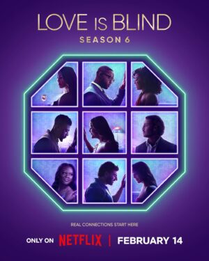 Vanessa Lachey Instagram - It’s official, the #LoveIsBlind season 6 cast is out! The new season premieres on Valentine’s Day, but you can meet the cast in our stories now! 👀
