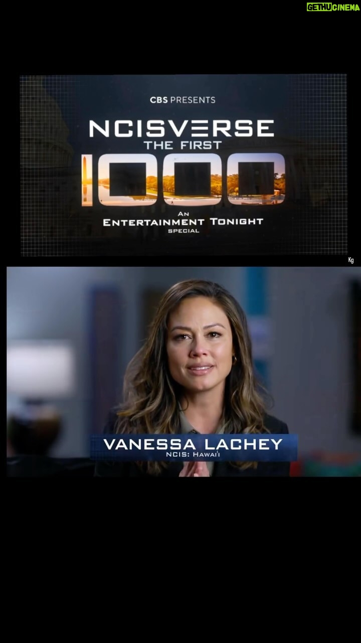 Vanessa Lachey Instagram - Thank YOU (Mahalo) for getting us to 1000 @ncisverse episodes! Monday, April 15th NCIS: Hawai’i, right after the mothership NCIS, will be episode #1001 titled: “The Next Thousand”! You guys are the BEST fans in the world! ❤️🤙🏽