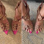 Vanessa Lachey Instagram - 🚨BREAKING NEWS!🚨 (Swipe to see)This just in! I have located my 5th toe(s) and the shoes fit! Whew! Sense of humor in check ✅ Thank GOODNESS!!! 🦶😂