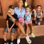 Vanessa Lachey Instagram - Here we GOOOOO! Day 1 of the Most Magical place on Earth & one of our Favorites! We LOVE You @waltdisneyworld. Let’s do THIS! #LacheyPartyOf5 (Thanks Daddy for takin the pic ❤️)