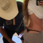 Vanessa Marcil Instagram - Back by popular Demand 😳🤓 ASS UPDATE- I haven’t worked out in two weeks but I drive KassMoney to his trainer and wait in the car for him. MC’s ass update is he hasn’t worked out in a year. #ImWithYousister #BitchpleasemymanisMC @skims