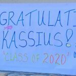 Vanessa Marcil Instagram - Gagoo’s traditional signs that she makes for all of Kassius’ celebrations!!!This one being the most meaningful, joyful & painful all at the same time. This one is sent from a distance as we head to Kassius’ drive thru graduation. 😷 This is the greatest moment of our lives thus far yet the world is in the midst of such uncertainty. As per usual when change is coming it is painful & full of loss and HOPE. At age 20, I moved to Hollywood & made all of my dreams come true with hard work. With never giving up & believing that goodness and Love must always win in the end. THAT is my god. GOODNESS and inclusivity. Not shame, not rules, not judgment, not gossip, not righteousness, not a white man with a beard who’s handling everything. I remember when I was a kid I wondered why none of the angels or my “fathers” on the walls of church were brown like me? I was terrified to sleep because the nuns said that I would burn in the fires of hell if I didn’t ask for forgiveness for being a “sinner” I always thought that the devil was in my closet & under my bed because I did fit in to the picture of perfection. That’s never how I would treat my child & FOR ME, that’s not how I believe that my creator would ever treat me or my child. I hope for a change towards love and empathy & TOLERANCE for all of us of all kindsmy son is the first mexican man in our family to EVER graduate from a private college prep high school, to ever go onto college, to ever be an empathetic philanthropist. To be brave enough to choose to be an artist for a living. I’m certain he is NOT the first proud mexican gay man out of the Ortiz/Marcil or Green family but he is the first man in our family who is free. He lives FREE, kind, fighting for others and today is a man. The world is in this generations hands. I have ALWAYS listened to Kassius. I will continue to listen to our youth. The world is bright with them taking the reins. Gagoo can’t be with us today & I never ever thought that could happen. I’ve dreamt of this day my whole life. Watching my son break the chain of abuse and shame in my family. But she is healthy and with us in heart and soul & of course, ON FACETIME!!!!!!!!!! Holla! #Classof2020