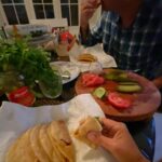 Vanessa Marcil Instagram - The kids struck again last night. Made vegan tacos with homemade shells using our family recipe and brought them over to us. 6 tacos each. What is your fav family tradition go to meal? #youarewelcomeworld #Howtoraiseamanwhoisnotadouchebag #takenotes #Tacofriday #lifeisbeautiful