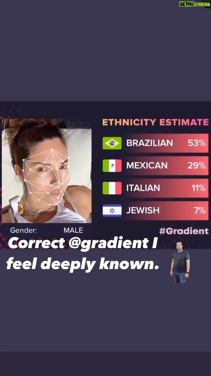Vanessa Marcil Instagram - @gradient knows what’s up apparently….. Gender? #Male