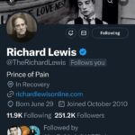 Vanessa Marcil Instagram - I love you @officialRichardLewis Rest in hilarious power. 🙏🏽😭