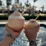 Vanessa Mariposa Instagram - Spent this sunny day @azurebeachdubai 🥥✨🌴 anzeige _______ #vanessamariposa #vanessamariposafitness #dubaibeach #dubaibeachclub #rixosjbrdubai #beachclubs #azurebeachdubai #jbrbeach