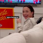 Vanessa Merrell Instagram – The making of the most iconic #superbowl moment🏈❤️💛