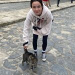 Vanessa Merrell Instagram – *travels to different countries and comes back with only cat content   a monkey*