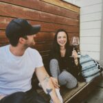 Vanessa Merrell Instagram – 🍷🌷☀️