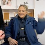 Vanessa Ray Instagram – No new @bluebloods_cbs tonight so here’s a fast forward to what we’re working on. 
I can now see the proof of my inability to sit still … sorry Kerry… and Lucy… and Emily…and mom. 

#jamko