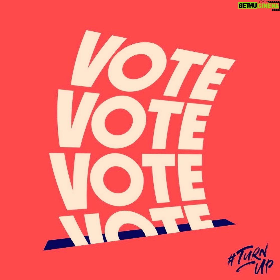 Vanessa Ray Instagram - You all know I LOVE #voting day! Get out there and vote your conscience: Georgia, Nevada,South Carolina, and West Virginia. Call 866-OUR-VOTE if you run into any problems.