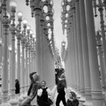 Vanessa Ray Instagram - May we all go into 2023 hitting it as hard as Eric hits these poses. #happynewyear #2023 #lacma