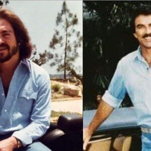 Vanessa Ray Instagram - Happy Birthday to BOTH my Father-in-Laws. #StanBeard (Landon’s dad) #TomSelleck (Jamie’s dad.)