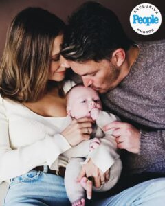 Vanessa Ray Instagram - 💙Isaac Ray Beard born 11.07.23💙 Oh the love you have coming your way in this life baby boy… and you are worthy of every last bit of it! The adventures the 3 of us have already had together could fill a novel. Thanks for making us your parents. We love you… like, the MOST. 💙💙💙💙 @landonbeard 📸@jennyandersonphoto