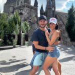 Vanessa Villela Instagram - What a magical way to start our anniversary celebration at one of my favorite places in the world 👩‍❤️‍💋‍👨 @universalorlando 🦋🥰✨🪄 @visitorlando we had so much fun!! This place is spectacular #AtUnivetsal #VisitOrlando ¡Qué manera tan mágica de comenzar la celebración de nuestro aniversario en uno de mis lugares favoritos del mundo 👩‍❤️‍💋‍👨 @universalorlando 🦋 ✨ @visitorlando nos divertimos mucho!! Este lugar es espectacular #AtUnivetsal #VisitOrlando