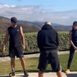 Vanessa Villela Instagram - Weekend workout with the best of the best. This guy is no joke💪 watch till the end. 🤣🤣 He used to be our friend, now he is our enemy LOL 😜🤪 Thank you for the best workout 🌟 @scott_stjohn44 Entrenamiento de fin de semana con lo mejor de lo mejor. Este tipo no es una broma💪vean como lo disfruta hasta el final. 🤣🤣 Solía ​​ser nuestro amigo, ahora es nuestro enemigo JAJAJ😜! 🤪 Gracias por el mejor entrenamiento 🌟 @scott_stjohn44