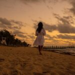 Vanessa Villela Instagram - As I walk into the golden sunset, I am reminded of the beauty that resides within me. This moment is a testament to my journey of self-love and personal growth. With every step, I release the weight of doubt and negativity, allowing my spirit to soar and bask in the warmth of self-acceptance. May this sunset be a gentle reminder for us all to honor ourselves, love ourselves, and cherish the incredible individuals we are becoming. 🌅💖 Mientras camino hacía el atardecer recuerdo la belleza que reside dentro de mí. Este momento es un testimonio de mi viaje de amor propio y crecimiento personal. Con cada paso, libero el peso de la duda y la negatividad, permitiendo que mi espíritu se eleve y disfrute de la calidez de la autoaceptación. Que esta puesta de sol sea un recordatorio para que todos nos honremos, nos amemos y apreciemos a las personas increíbles en las que nos estamos convirtiendo. 🌅💖  #WalkingIntoTheSunset #SelfLoveJourney #EmbracingMyself #BaskingInBeauty #GrowthAndReflection