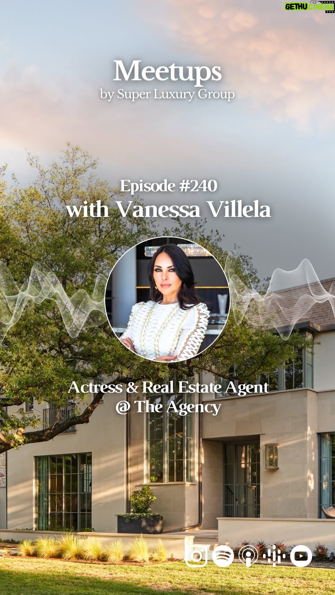 Vanessa Villela - 5K Likes - 𝐍𝐞𝐰 𝐒𝐋𝐆 𝐌𝐞𝐞𝐭𝐮𝐩: 𝐄𝐩𝐢𝐬𝐨𝐝𝐞 𝟐𝟒𝟎 🎙️
We are thrilled to welcome our amazing #SLGMember @vannevillela once again! She’s an actress who transitioned to the real estate world and is now based in Los Angeles. 💎
Join us for this insightful episode where Vanessa shares her ups and downs throughout her career, how she managed to overcome them, and also all about the projects she is currently working on. 🤩
Available on @spotify and @youtube 🎧
• • •
#SLGMeetup #SLGMeetups #SuperLuxuryGroup #podcast #podcasting #podcastersofinstagram #podcastshow #newpodcast #podcasters #newepisode #spotify #luxury #luxurylifestyle