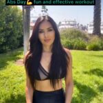 Vanessa Villela Instagram - Wednesday Fitness Abs Day💪🦋