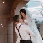 Vanessa Villela Instagram - Walking into our first dance was one of the most magical moments of the wedding 👰🏻‍♀️🤵🏻‍♂️🥰❤️ I had tingles all over my body, I literally went to the moon and back🌙💫my prince, my husband, my best friend @tomfraud 😍Forever Te Amo!!! ❤️🦋❣️🦋❤️🦋❣️❤️🦋❣️ @Brides Exclusive Wedding Dream Team🤩 Wedding designer and planner @ladee_designs Flowers @nancylobodesigns Dress @galialahav Veil @forlovebridal Styling @genaromaldo Jewlery by @justdesi Makeup @pepegutierrezoficial Hair @elieraadelia Crown @mariaelenaheadpieces Tuxedo by @zegliobeverlyhills Venue @fairmontgranddelmar