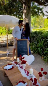 Vanessa Villela Instagram - I love us, I love our love, and I love you esposo @tomfraud Forever Te Amo!! 😍❤️❤️❤️❤️❤️😍 Big thanks to @picnicfam for creating such a beautiful setting for us to celebrate our love, you guys are awesome ✨💫✨💝