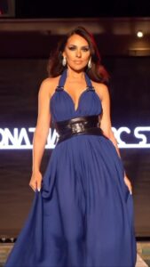 Vanessa Villela Instagram - Another dream come true🤩🦋 closing the Fashion Show of the super talented @jonathanmarcsteinofficial what an incredible human being and awesome experience. Thank you for trusting in me, you are a star. ⭐️ Thank youuu so much to my wonderful makeup artist and friend @jordanliberty you are one of a kind! Loved my makeup!! Wow😍🤩😍🤩 thank you so much for doing this with me!! Having you by my side is a gift, I love working with you, your energy and your talent are very special. Thank you for being a part of my team. I admire you and knowing you and your journey makes me feel blessed to call you a friend now. Loveu💙 Thank you @michaelamhn.y for everything you did to make this happen so smoothly and for being there. 💖 @emilyblairmarcus it was amazing to see you💕 Thank you @climartx for capturing the video