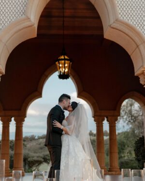Vanessa Villela Instagram - Walking into our first dance was one of the most magical  moments of the wedding 👰🏻‍♀️🤵🏻‍♂️🥰❤️ I had tingles all over my body, I literally went to the moon and back🌙💫my prince, my husband, my best friend @tomfraud 😍Forever Te Amo!!! ❤️🦋❣️🦋❤️🦋❣️❤️🦋❣️

@Brides Exclusive

Wedding Dream Team🤩

Wedding designer and planner @ladee_designs 
Flowers @nancylobodesigns 
Dress  @galialahav 
Veil @forlovebridal 
Styling @genaromaldo 
Jewlery by @justdesi 
Makeup @pepegutierrezoficial 
Hair @elieraadelia 
Crown @mariaelenaheadpieces 
Tuxedo by @zegliobeverlyhills 
Venue @fairmontgranddelmar