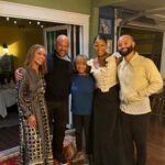 Vanessa Williams Instagram - Thanks to my world traveling brother @chris.williams_ for hosting and @gagawilliams for your usual culinary mastery 🍽️ Happy Thanksgiving 🦃 🧡