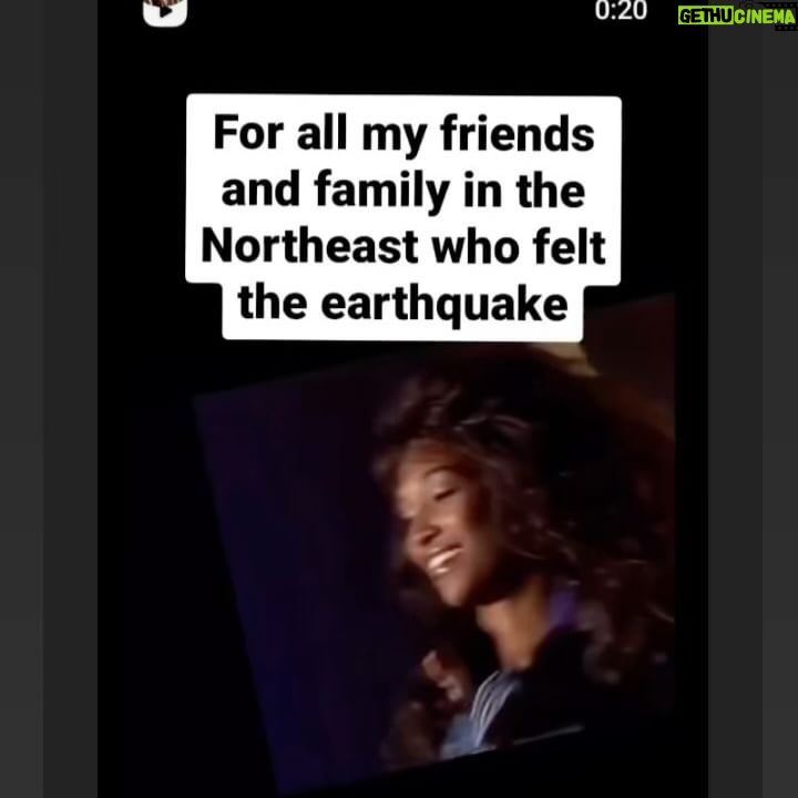 Vanessa Williams Instagram - 4.8 earthquake in NY 😳