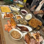 Vanessa Williams Instagram - Thanks to my world traveling brother @chris.williams_ for hosting and @gagawilliams for your usual culinary mastery 🍽️ Happy Thanksgiving 🦃 🧡