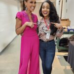 Vanessa Williams Instagram - Look who stopped by today’s @detroitsymphony concert …Detroit’s own @bargainblock star @shea.whitfield from @hgtv