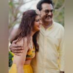 Varalaxmi Sarathkumar Instagram - My dearest Varu, this is a birthday filled with joy and happiness which takes you on a new blissful journey of your life. You have found yourself a partner so full of love and affection. Destiny with its divine powers will guide you both on a long loving journey. Happy birthday varu, may you be always blessed in your life. With lots of love Daddy @varusarathkumar #hbdvarusarathkumar #hbdvaralaxmisarathkumar