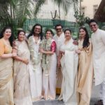 Varalaxmi Sarathkumar Instagram - Engaged 💍 Love laughter and Happily Ever After #nicholaisachdev #blessed #love #engaged #family @r_sarath_kumar Photography @theaaronobed