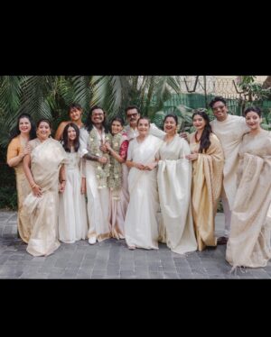 Varalaxmi Sarathkumar Instagram - Engaged 💍
Love laughter and Happily Ever After
#nicholaisachdev 

#blessed #love #engaged #family

@r_sarath_kumar 
Photography @theaaronobed
