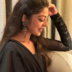 Varsha Bollamma Instagram – Haters will say that’s not a dimple 😌🤭🖤
.
