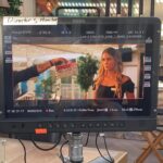 Verónica Montes Instagram – Behind the scenes “DESERT DAWN” 🎥🎬✨