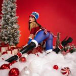 Vera Bambi Instagram - Made a costume, put a set together and called @pompiliophotography to shoot. This was last year. What do you think? I adore nutcrackers and have them all over my house. It would be fun to create a collection of nutcracker costumes, I could do so many themes and have fun with colours.