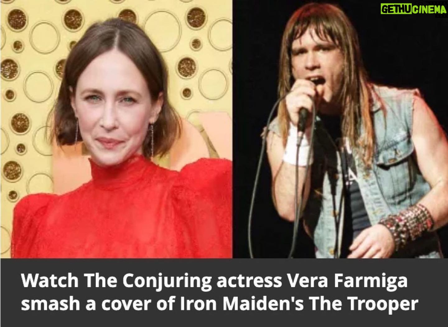 Vera Farmiga Instagram - π€πΌπΊπ¦π€πΌ #slavaukraini #heroyamslava Repost: @metalhammeruk Itβs official: @verafarmiga is a badass. Watch the video via the link in the @metalhammeruk bio! π₯ @rockacademyofficial @scottianthrax @jbirdbowman @mvisconti @chefbrian1975 @bingsyc @mommytoluc #LeslieLeseur @herpetologist_fynn @revelyoungartandmusic @ironmaiden