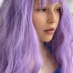 Vera Farmiga Instagram - A lavender hair kinda schoolday. #homeschoolfun #nytough #mermaidtough #stayhome #havefun @gyttahawkey 💗💓💗💓💕🦄🧚🏻‍♀️🧜🏻‍♀️🌈