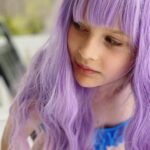 Vera Farmiga Instagram - A lavender hair kinda schoolday. #homeschoolfun #nytough #mermaidtough #stayhome #havefun @gyttahawkey 💗💓💗💓💕🦄🧚🏻‍♀️🧜🏻‍♀️🌈