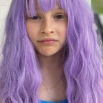 Vera Farmiga Instagram - A lavender hair kinda schoolday. #homeschoolfun #nytough #mermaidtough #stayhome #havefun @gyttahawkey 💗💓💗💓💕🦄🧚🏻‍♀️🧜🏻‍♀️🌈