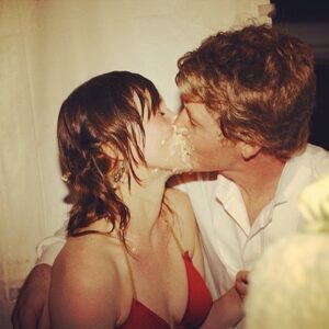 Vera Farmiga Instagram - @rennhawkey I love gettin’ messy with you, Boy.  Thirteen gooey, gorgeous, glorious years. I’m gonna break your keto 2nite, Lover.  Happy anniversary, my best friend.