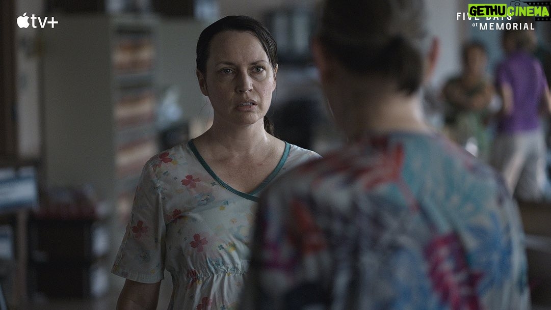 Vera Farmiga Instagram - As the waters continued to rise, the choices at Memorial Medical Center became increasingly more difficult. A new episode of #FiveDaysAtMemorial is now streaming on @AppleTVPlus @carltoncuse #johnridley @julieannemery @crownpeace @corneliussmithjr #cherryjones @flatfootgaston @hagermolly #robertpine @jonathan.is.cake